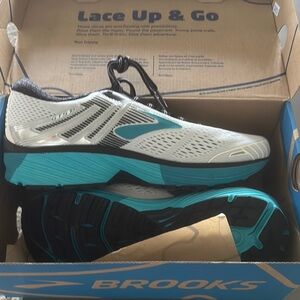 Brooks Women’s Running Shoes - White and Blue